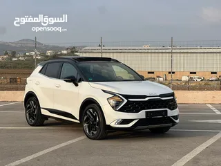  3 كايا سبورتاج  GT-Line Plug In /2022  فل الفل فتحة سقف بانوراما  فل مسكر  Plug In 4x4 -  271Hp
