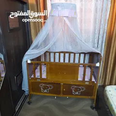  3 سرير بيبي للاطفال بحال الوكاله