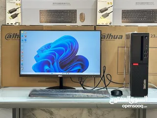  1 عرض ناري على كمبيوتر أمريكي مع شاشات جديده 24 انش COER I5 RAM 16GB بسعر مغري جدا