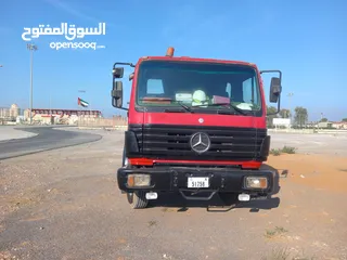  4 Mercedes truck crane 10 ton (1991)