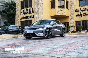  1 BYD SONG L 2024 كفاله البستنجي 6 سنوات او 100 الف كم تتوفر باللون الداخلي بيج او جملي