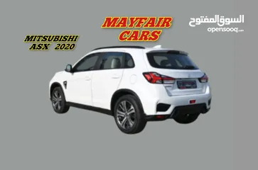  6 0% DP - LOW MILEAGE - MITSUBISI ASX 2.0 GLX 2020 - GCC SPECS - FIRST OWNER - ORIGINAL PAINT