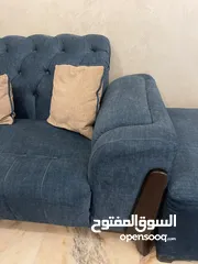  2 طقم كنب 7 مقاعد جديد