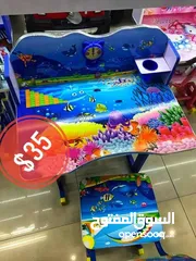  7 مكاتب أطفال الروضة – متعة الدراسة واللعب في مكان واحد تصميم عملي ومريح للأطفال