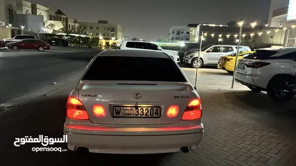  4 لكزس gs300 موديل2001 خليجي 6سلندر