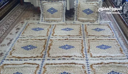  2 غطاء صوفي تقليدي لسريرTraditional woolen cover for a bed