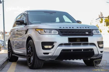  6 Range Rover Sport 2014  السيارة وارد الشركة و قطعت مسافة 75,000 كم فقط