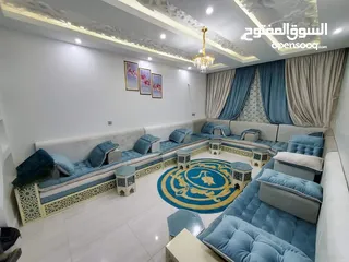  11 شقة للإيجار 5 غرف مساحة واسعة للغرف والصالات صنعاء