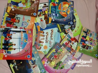  4 قصص أطفال لعمر 8 سنوات مستعملة للبيع بحالة جيدة جدا ومفيدة للأطفال وتعلم الأطفال الكتابة والقراءة .
