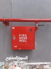  5 خرطوم حريق كاشف حساس حريق اجهزة سلامة عامة تركيب وصيانة