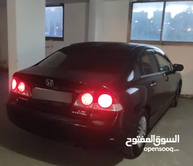  4 هوندا سفيك 2007للبيع (ممتازه بدون حوادث والحمدلله)
