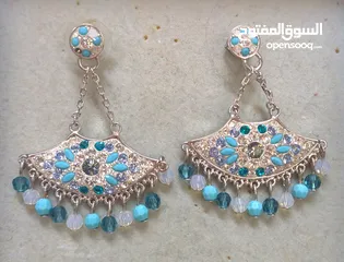  2 طقم اكسسوار فاخر من سوارفسكي العالمية