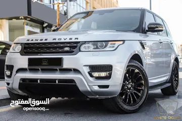  1 Range Rover Sport 2014  السيارة وارد الشركة و قطعت مسافة 75,000 كم فقط