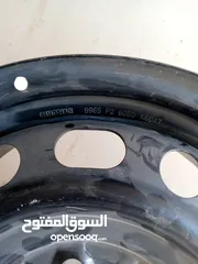  2 جنط حديد مازدا الاصلي