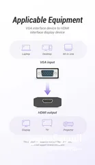  6 تحويلة Vention VGA To HDMI Converter