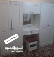 3 خزائن ملابس خشب لامنيت 18م الون حسب الطلب جميع المقاسات مع إمكانية تغير الون