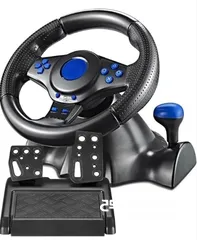  1 Gaming GT-V7 Steering Wheel جيمنج ستيرنج وييل