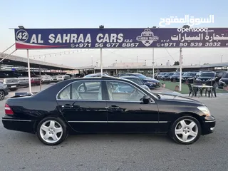  3 لكزس LS430 موديل 2006 آوراق جمارك بحالة جيدة جدا