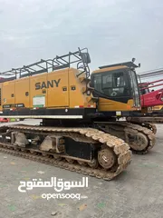  15 SANY 75 TON / 85 TON CRAWLER CRANE  DUBAI  SAUDI ARABIA  ساني 75 طن / 85 طن رافعة مجنزرة