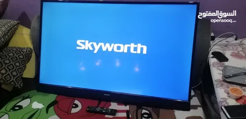  8 Skyworth smart 50 inches with  WhatsApp original remote