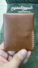  3 محفظة توبسايدر من الجلد الإيطالي.   Topsider Italian Leather Wallet.