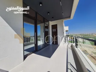  3 شقة اخير مع روف دوبلكس للبيع في رجم عميش، بمساحة اجمالية 250م
