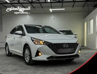  12 Hyundai Accent 2021 Full option ‎‏1.6L - 4 Cylinder