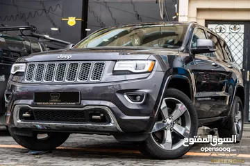  1 Jeep Grand Cherokee Limited 2014  Over land body kit   السيارة بحالة ممتازة جدا