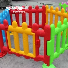  15 حواجز بلاستيك مقوى للاطفال