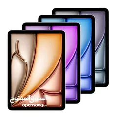  1 Ipad Air 6 11 انش بمالعج M2 جديد بسعر مميز