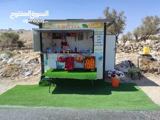  5 كشك للايجار  500 في الشهر