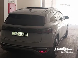  7 فولكس فاجن ID.6 استخدام الاردن تحت الكفالة كاش أو اقساط .. قاطعة مسافة :35000km