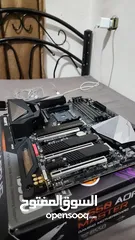  5 مذر بوردMOTHERBOARD GIGABYTE X570 MASTER وكالة وجديدة غير مستعملة اطلاقا. تنويه : الكرتونة مش للقطعه