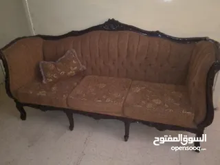  1 طقم كنب حفر سبع مقاعد بسعر حرق