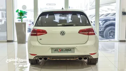  20 2015 Volkswagen Golf R GCC