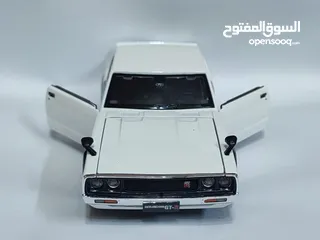  2 مجسم نيسان سكايلاين حديد