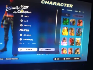  9 حساب فورتنايت للبيع