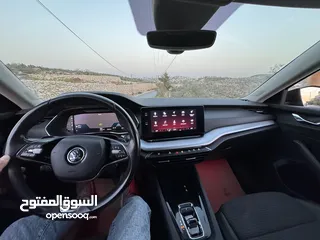  30 اوكتافيا 2021/20 بالنايلون منمرة من اربع شهور حررق سعرر 95.000 شيكل كاش و نهاائي