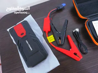  16 باوربانك طوارئ 12 فولت لتشغيل المركبات المتعددة وشحن الموبايل 12v emergency car jump starter