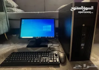  2 شاشة تلفزيون32 بوصة+ كمبيوتر كامل مع شاشة وكيبورد وماوس واسلاك بـــ 250 شيكل