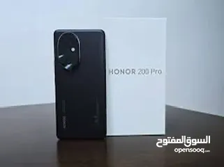 1 Honor 200 pro (512GB/256GB) جديد  كفالة الوكيل