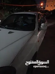  1 دايو لانوس نظيفة 2001 لونها أبيض للبيع