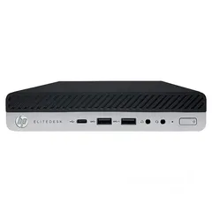  9 اصغر اجهزة العالم بأداء يفوق الكمبيوتر العادي HP EliteDesk 800 G3 mini pc Core i5 7th Gen 16GB