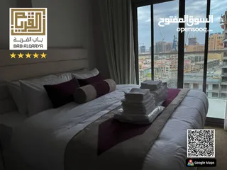  3 غرفتين وصالة مساحة كبير بدون عمولة مفروشة فرش فاخر شامل الفواتير في دبي - الجميرا