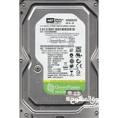  1 هارد داخلي هاردات عدد 3 نوع HDD 500 GB