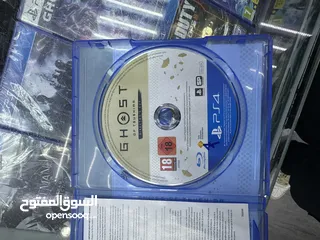  2 PS4 ghost of Tsushima for 12 kwd negotiable