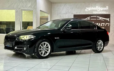  8 BMW 520i 2015 بحالة ممتازة جداً بسعر مغري