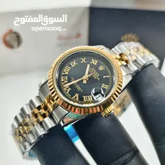  9 الساعات الرولكس الديت جاست النسائية متوفرة الان  من متجرنا