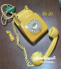  28 تلفونات قرص وتلفونات ارضي (كبسات) مميزة. الاسعار على الصور.