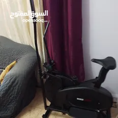  2 جهاز رياضي مع الزيت تاعو
